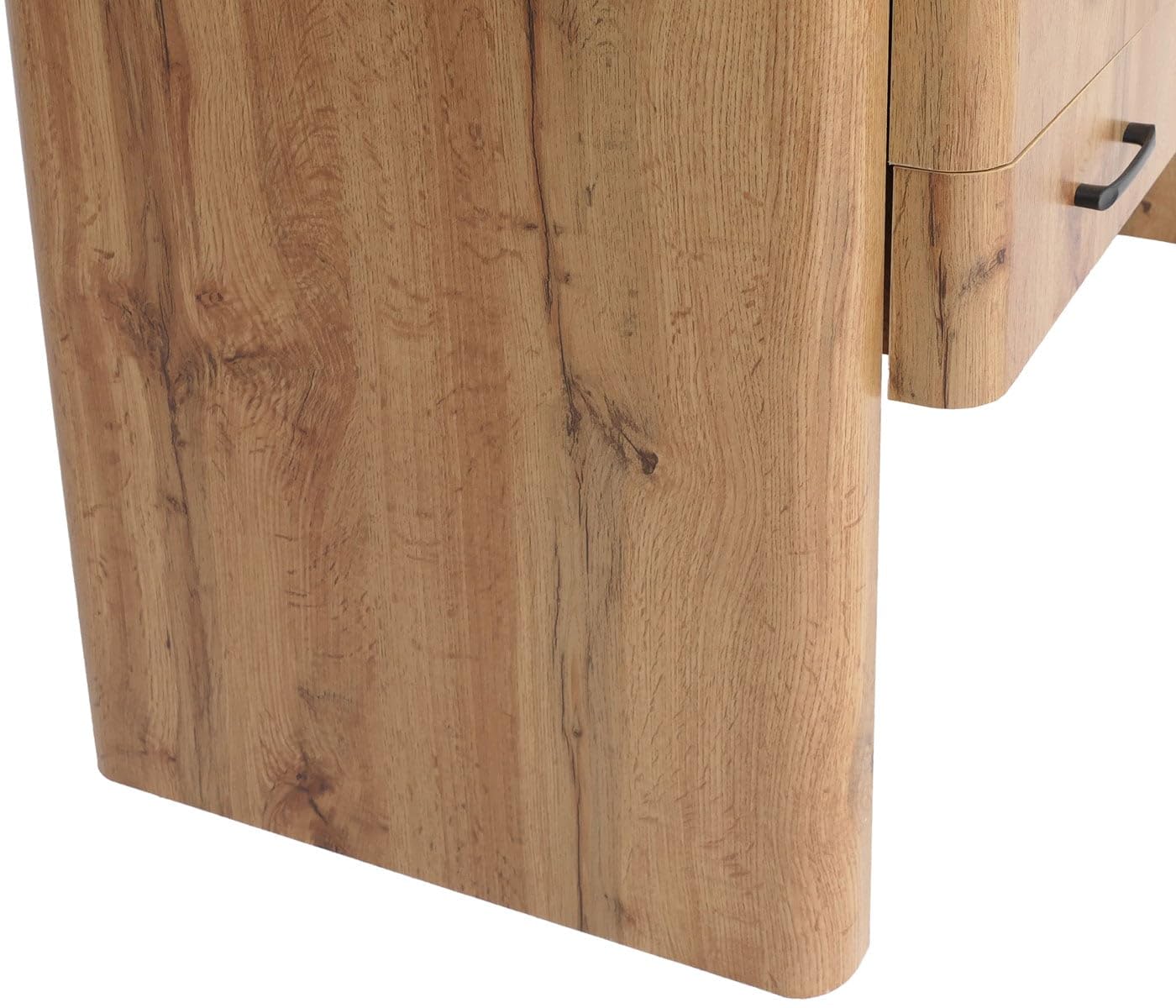 Mendler Schreibtisch HWC-P42, 4 Schubladen, 110x60 cm, Wotan-Eiche
